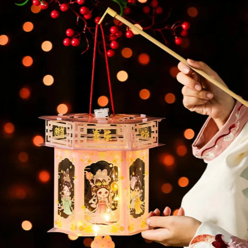 Lisslune | HarmoniGlow - Handcrafted lantern for traditional festival lighting