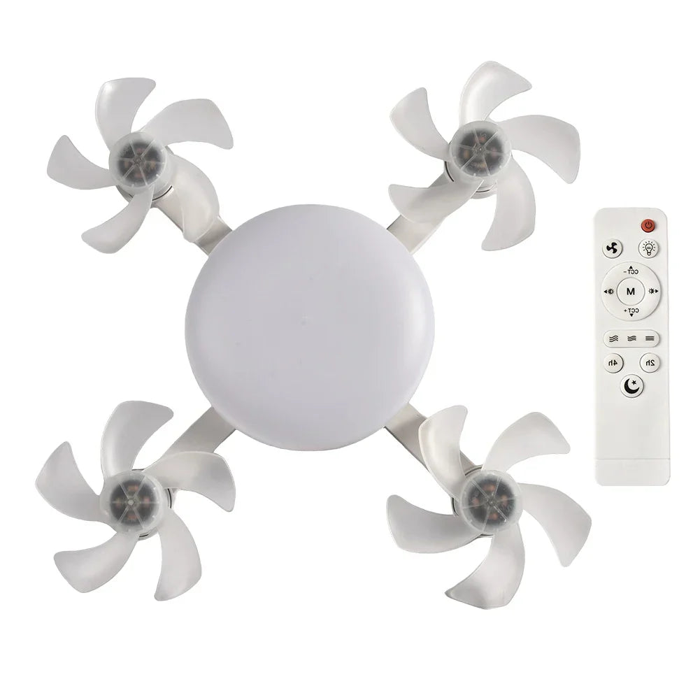 Lisslune | Sky Light LED Ceiling Fan Lamp