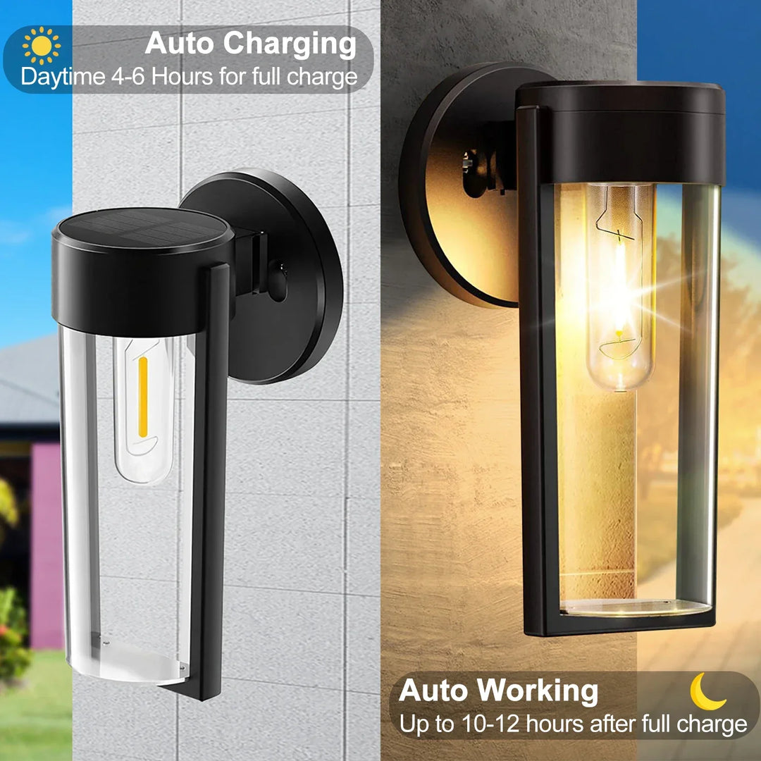 Lisslune | Lavenham Solar Garden Lights - Perfect Solar Lights for Outdoor Spaces