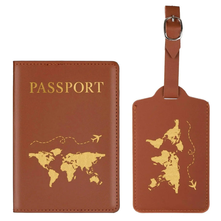 Lisslune | Stylish RFID-blocking passport holder with card organizer for travelers