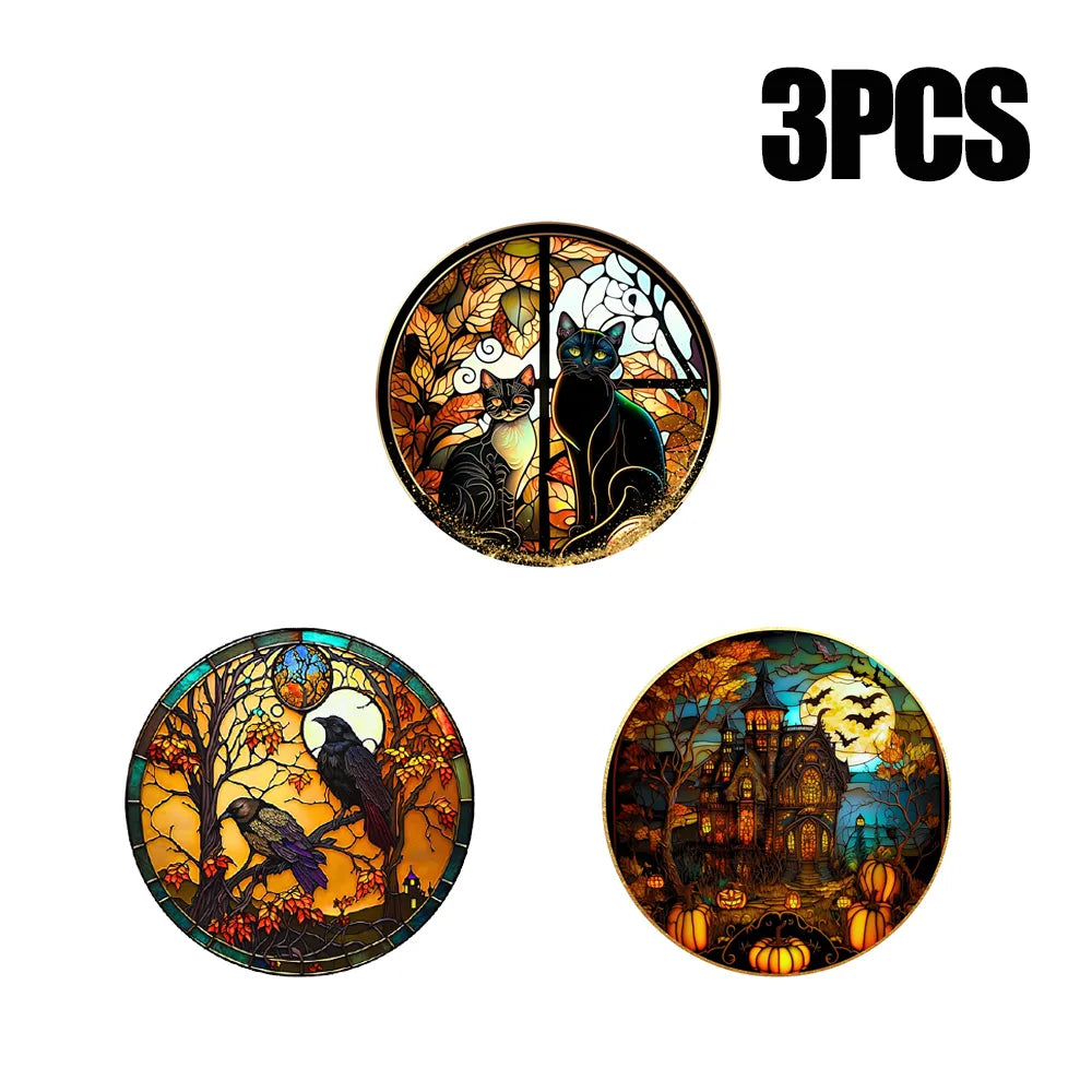 Lisslune | Spooky Window Halloween Removable Stickers