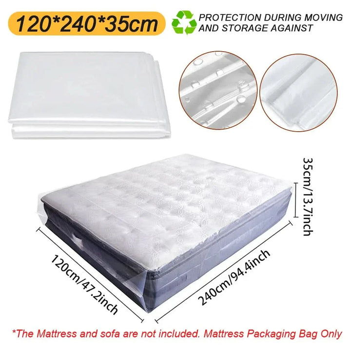 Lisslune | DUSTGUARD MATTRESS COVER – Waterproof mattress cover for storage – Protection against dust & moisture