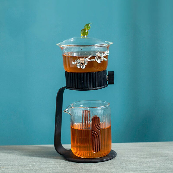 Lisslune | Ancient Mystery Leaf Glass Teapot