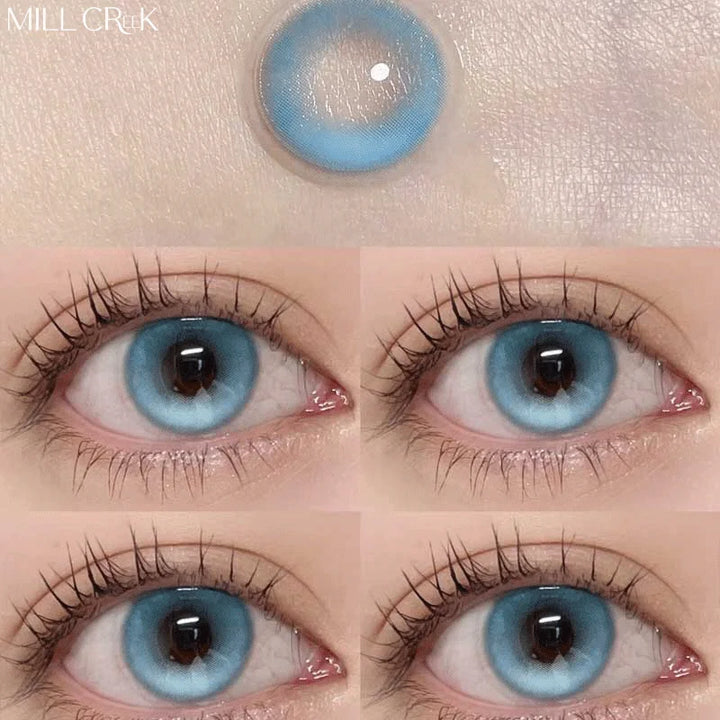 Rynx | 2pcs Colorful Beautiful Contact Lenses Myopia Cosmetics for Eyes Pupil Degree Contact Prescription Halloween Cosplay