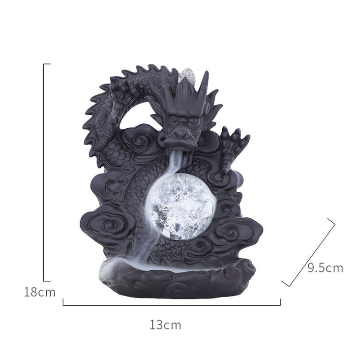 Lisslune | Mystic Dragon Lucky Clay Waterfall Burner