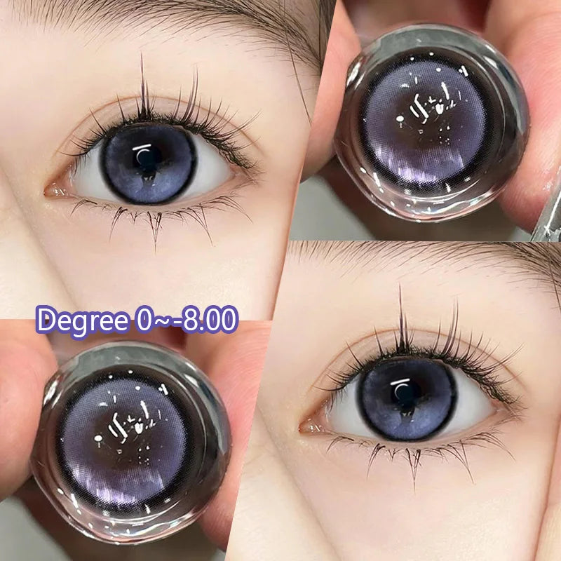 Lisslune | 1 Pair Eye Lenses Colored Contact Lenses for Eyes Naturally Blue Contact Lens High-Quality Soft Lenses Fast Shipping