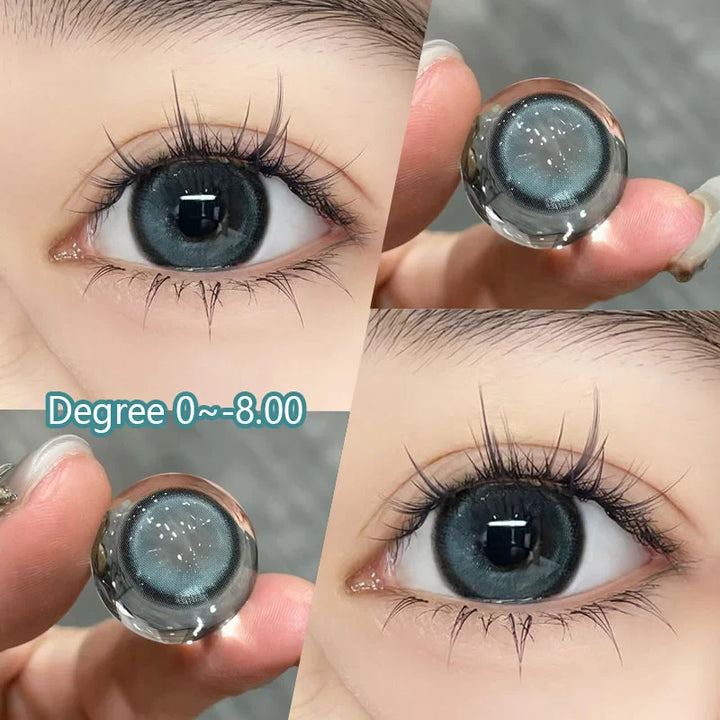 Lisslune | 1 Pair Eye Lenses Colored Contact Lenses for Eyes Naturally Blue Contact Lens High-Quality Soft Lenses Fast Shipping
