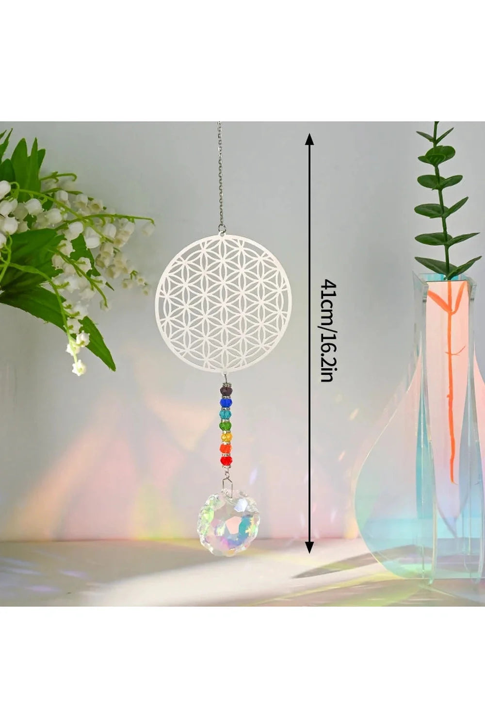 Lisslune | Butterfly prism sun catcher