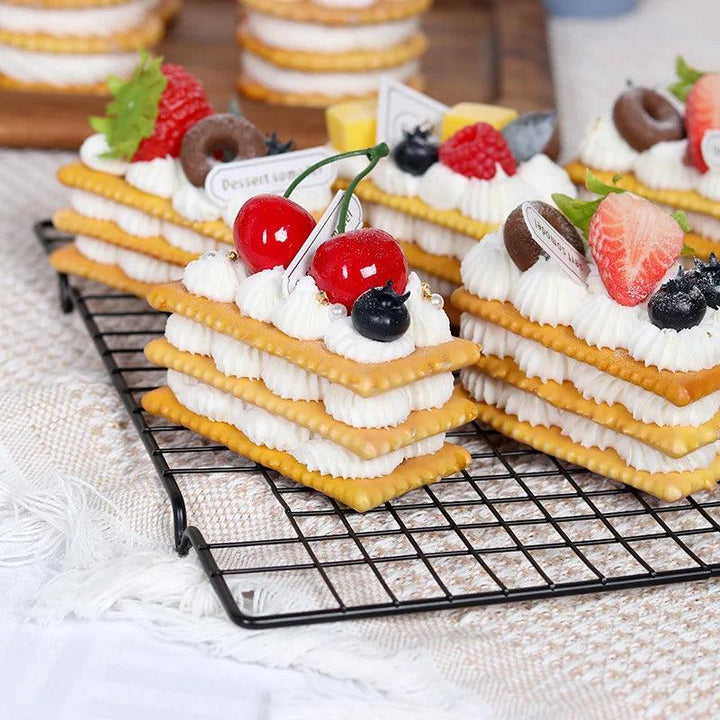 Lisslune | Realistic Artificial Dessert Cake for Home Decor and Photography - Food Simulation Model FCYY-002