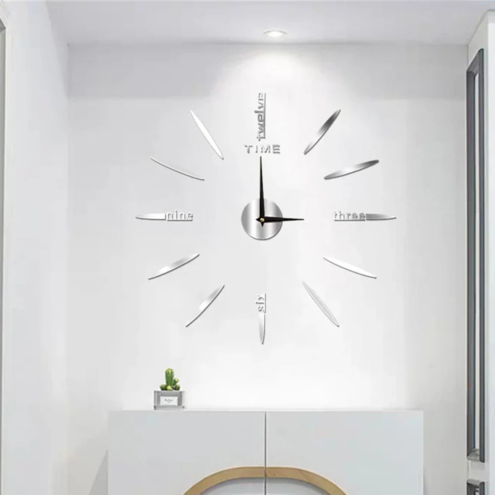 Lisslune | New large unique style acrylic wall clock
