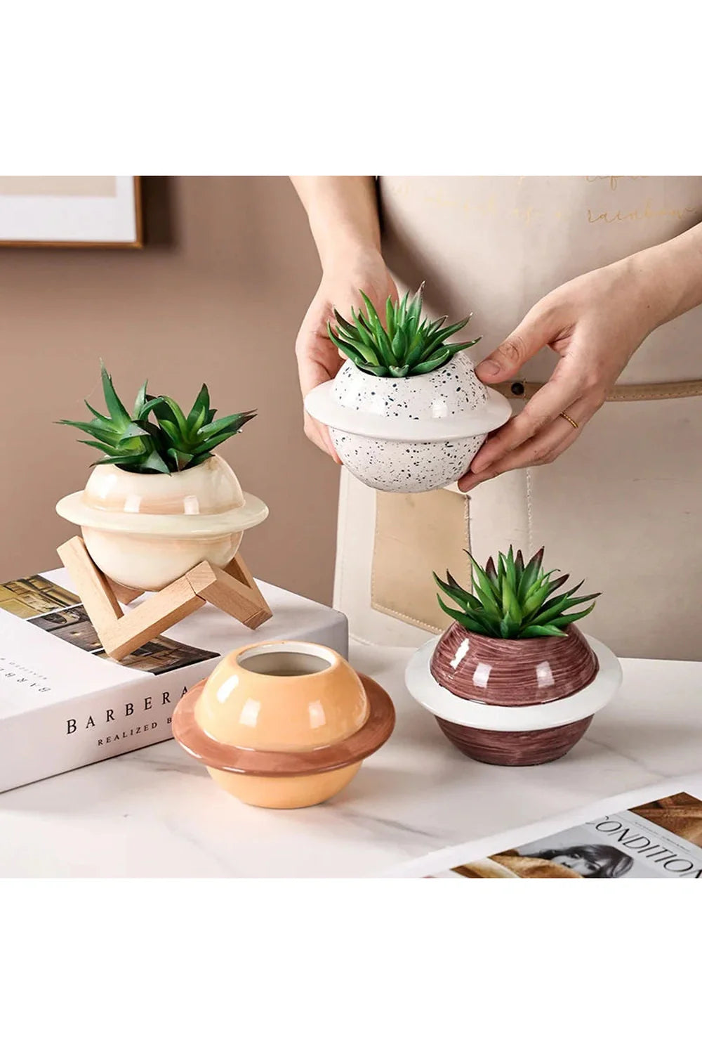 Lisslune | Ceramic flower pot