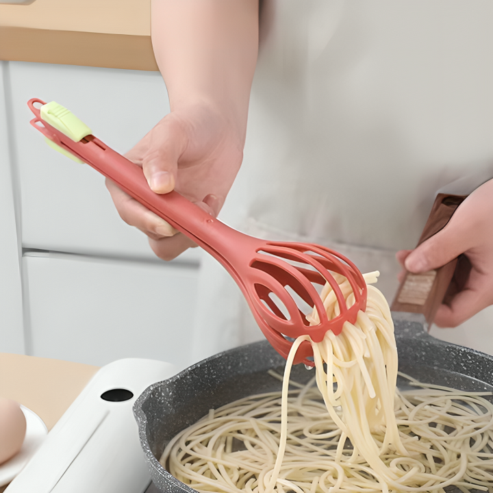 Lisslune | VersaTongs Whisking, Stirring, Turning - everything with a single cooking utensil!