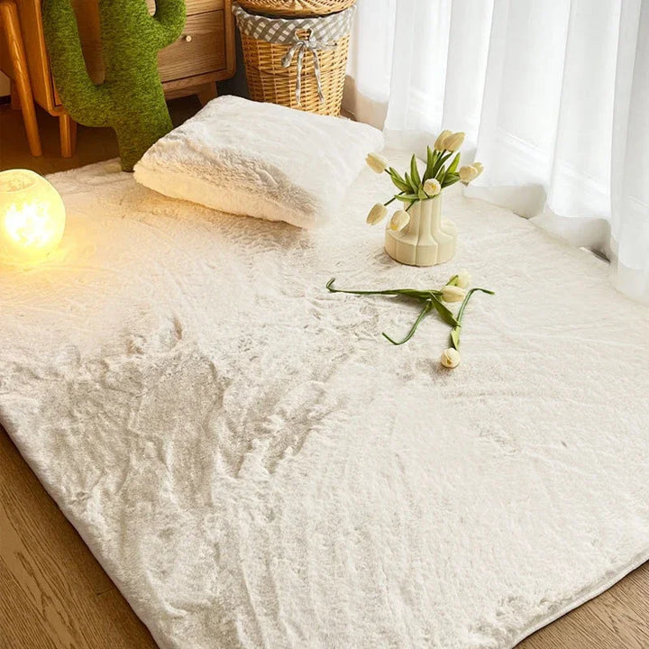 Rynx | Synthetic fur carpet soft fluffy carpet living room decoration rugs thick plush bedroom carpet home decor rugs area mats