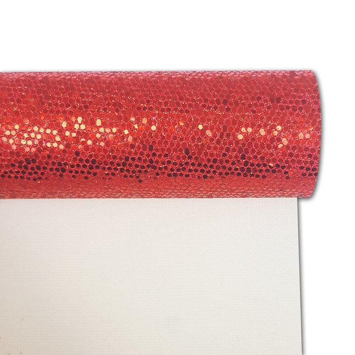 Lisslune | Golden Glitter Painted Woven Fabric Roll - Ignite Your Artistic Inspiration