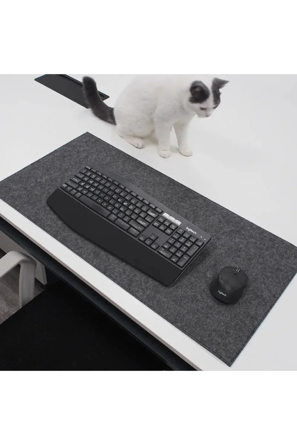 Lisslune | Wool Felt Soft Desk Mat