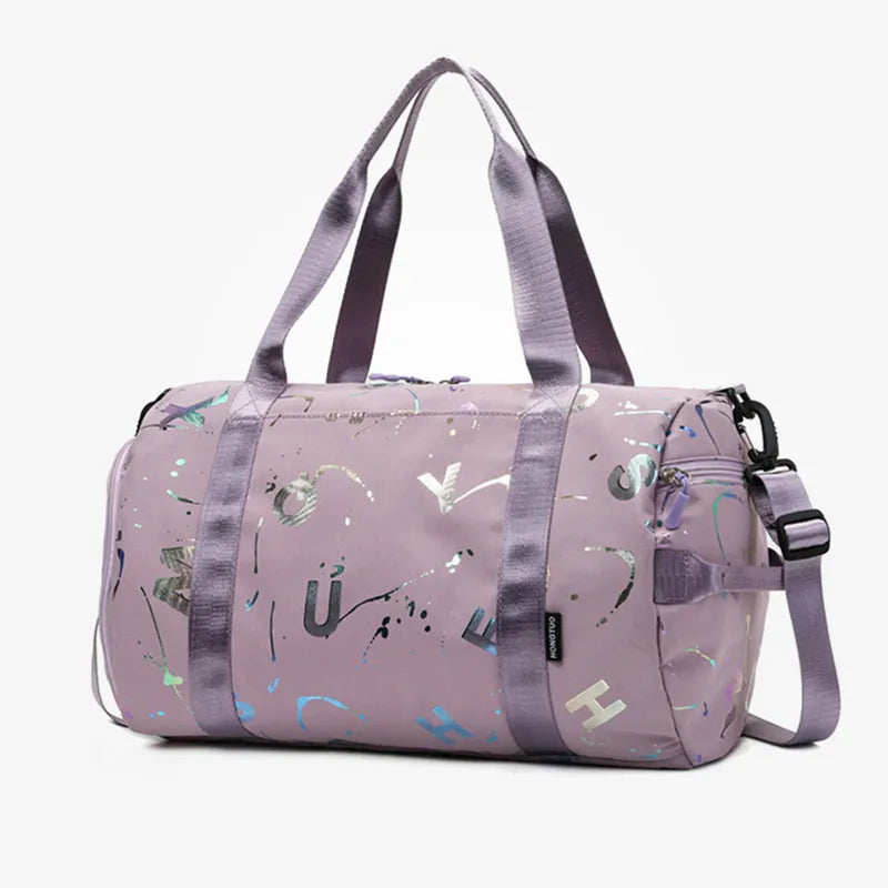Lisslune | FlexiZen Sports Bag with Shoe Compartment and Stylish Design – Water Repellent