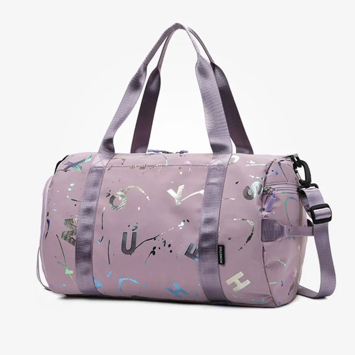 Lisslune | FlexiZen Sports Bag with Shoe Compartment and Stylish Design – Water Repellent