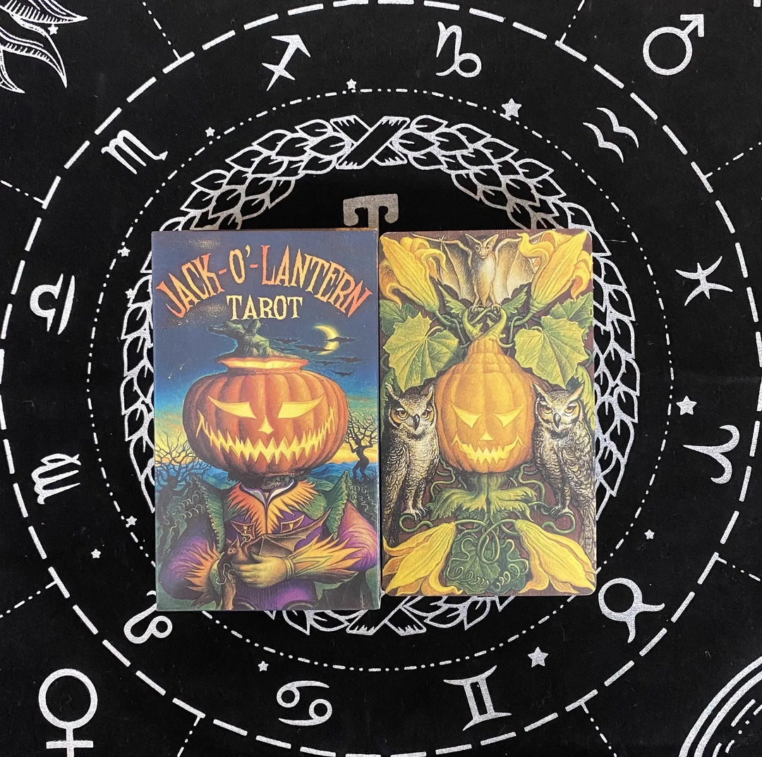 Rynx | 10.3*6cm Jack-O-Lantern Tarot Tarot Deck Card Games 78 Piece Cards