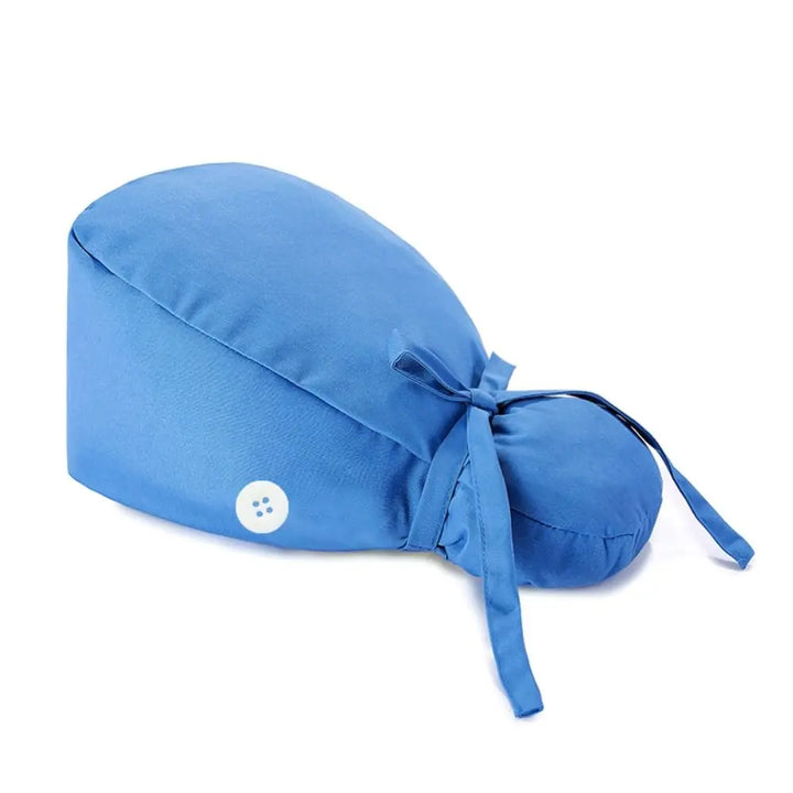 Lisslune | Adjustable surgical cap with ponytail holder and buttons