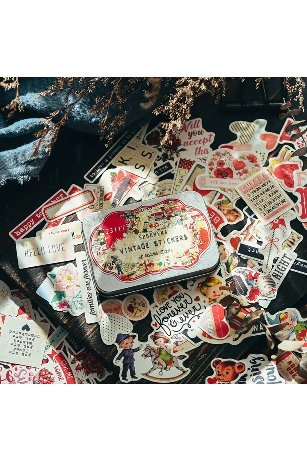 Lisslune | Ephemera Scrapbooking Stickers