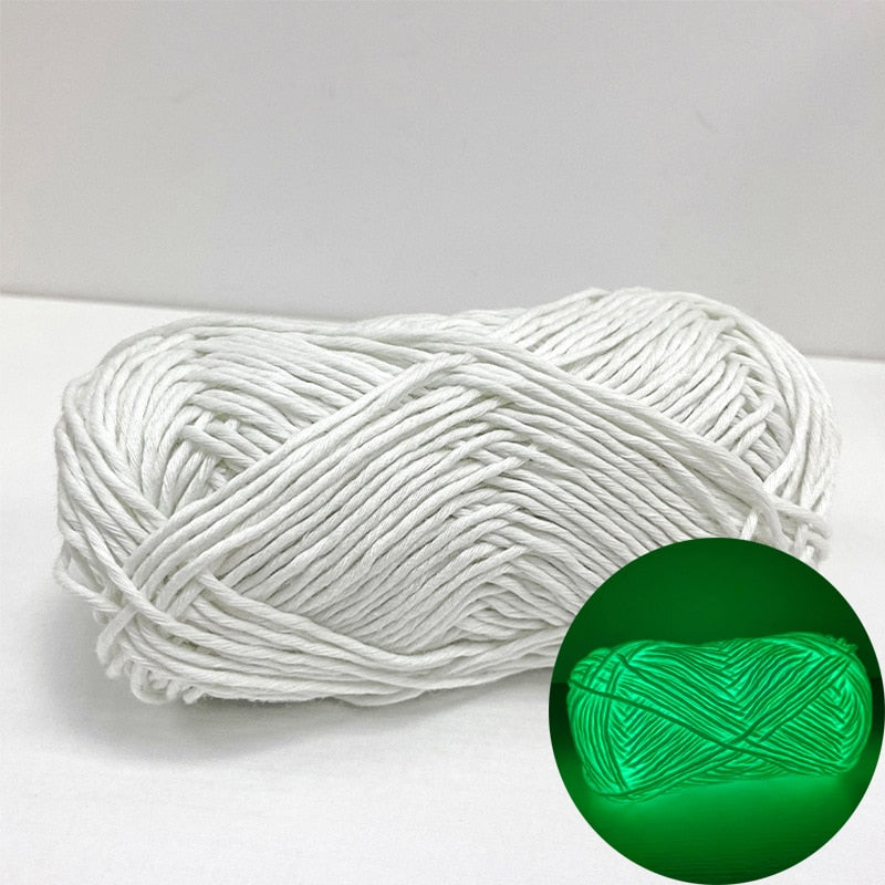 Lisslune | Sparkle Glow Luminous Knitting Yarn