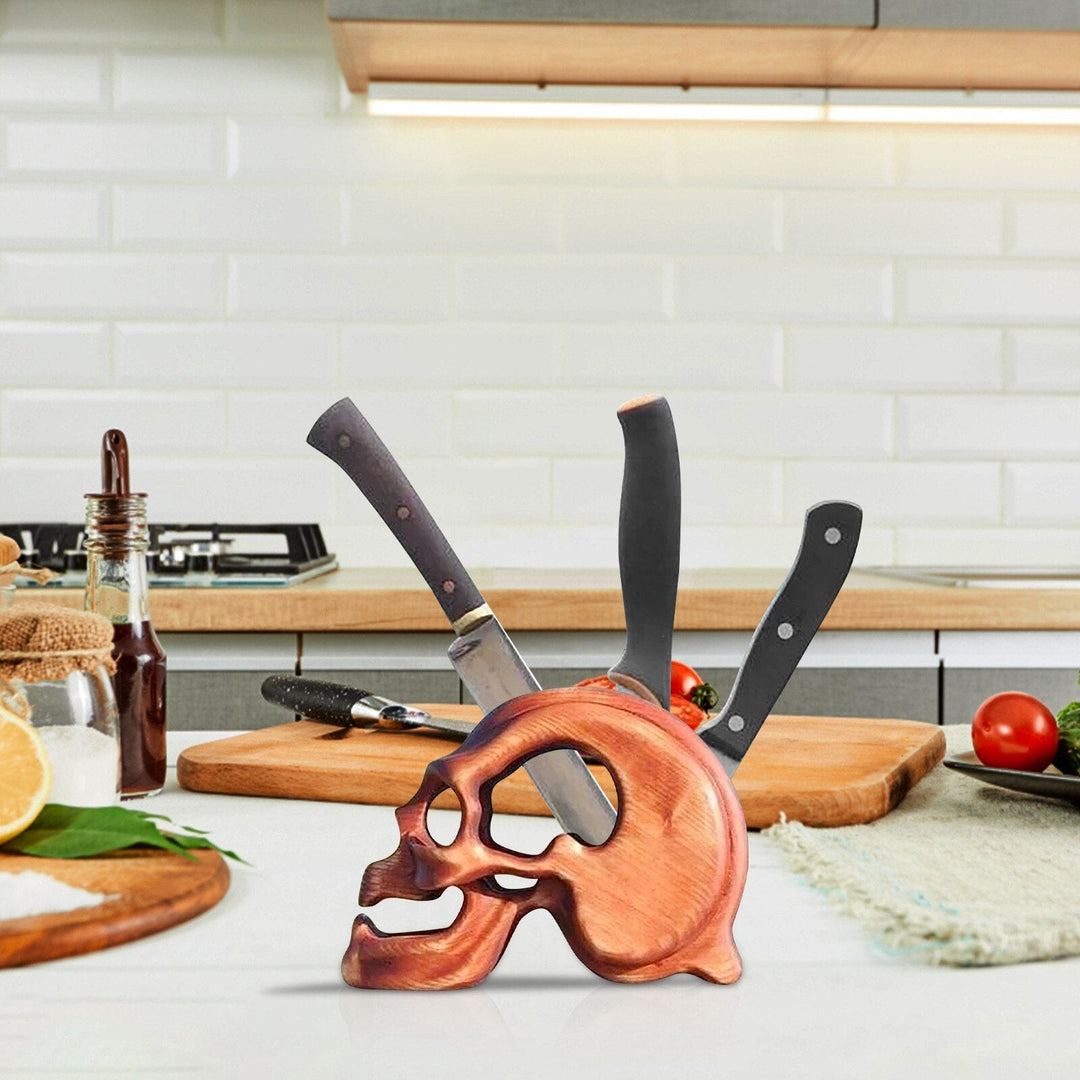 Lisslune | Skull Knife Holder
