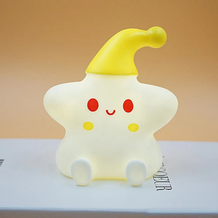 Lisslune | Happy Little Star LED Silicone Night Lamp