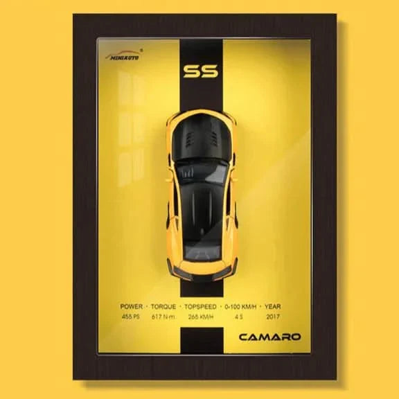 Lisslune | Framed 3D Car Model Decorative Artwork
