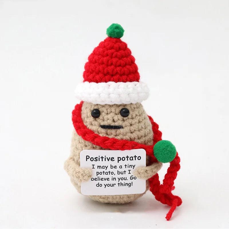 Lisslune | Shady Handcrafted Crochet Duck Ornaments for Emotional Support - Unique Home Decor and Perfect Christmas Gift