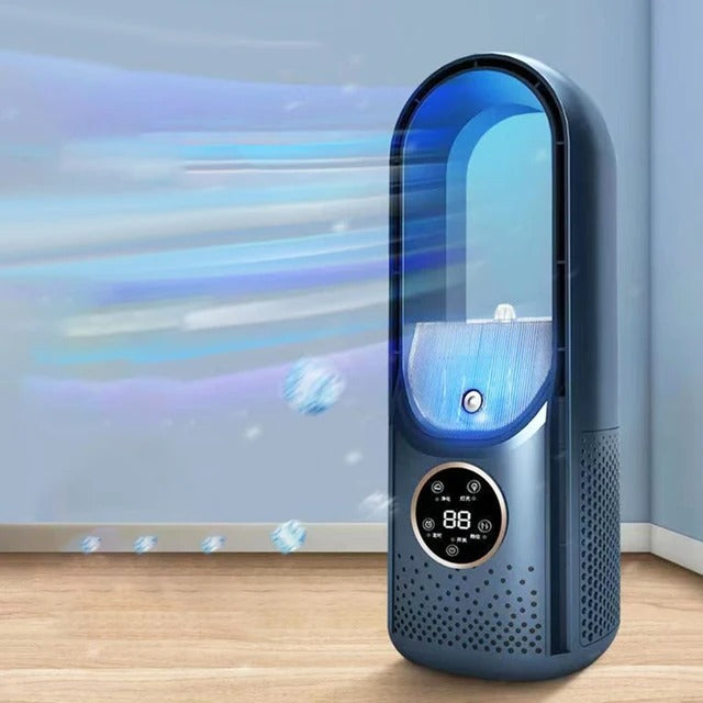 Lisslune | Bladeless Portable Air Conditioner | Ultra-Quiet, Ergonomic Design & Ideal for Home and Office Use