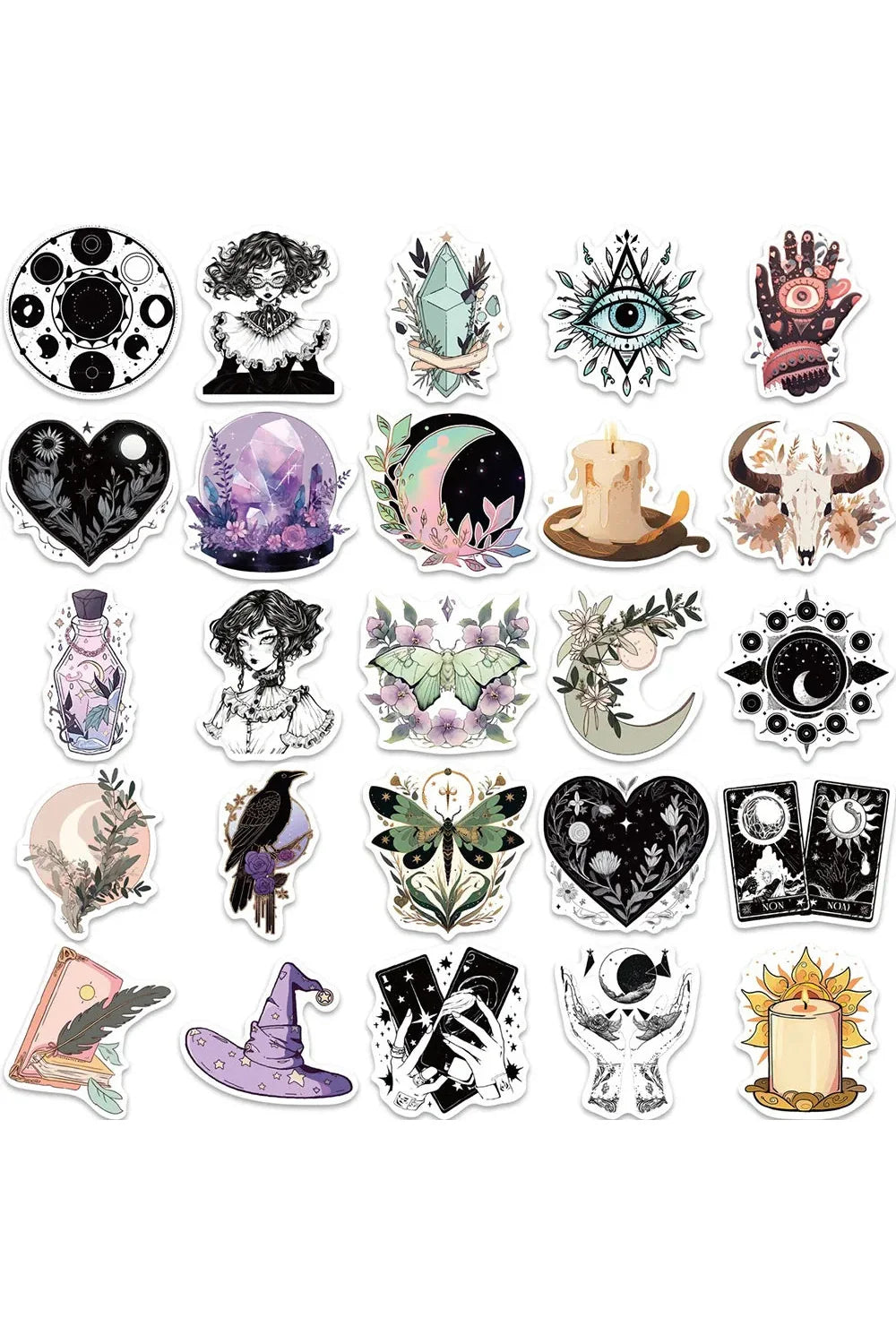 Lisslune | Witch Scrapbooking Stickers
