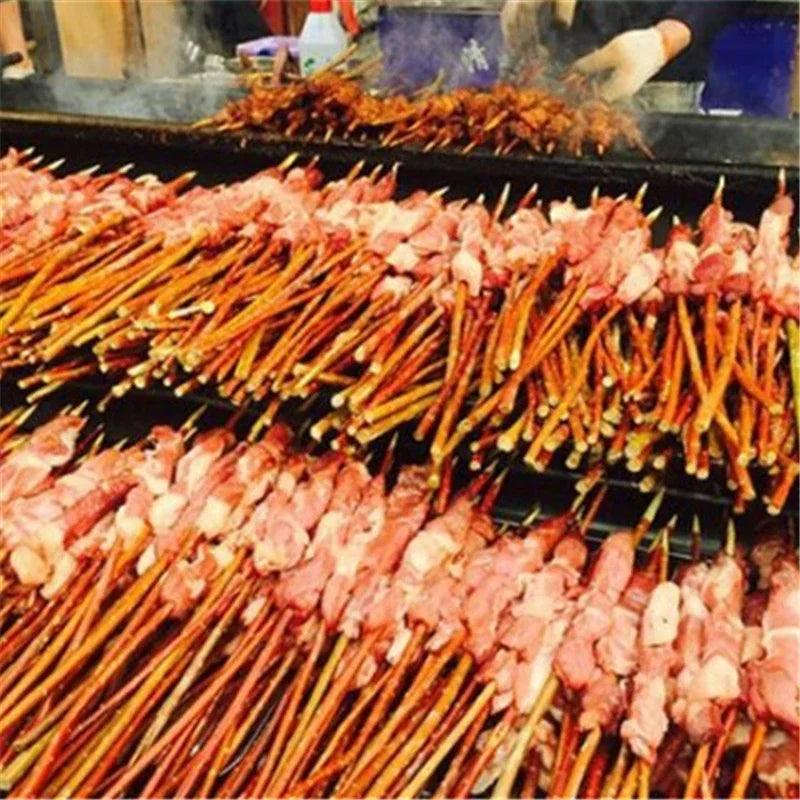 Lisslune | Premium Red Willow Skewers for Perfect BBQ Grilling
