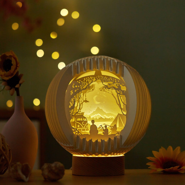 Lisslune | Creative Walking Forest Pop-Up Light
