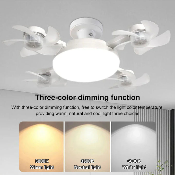 Lisslune | Sky Light LED Ceiling Fan Lamp