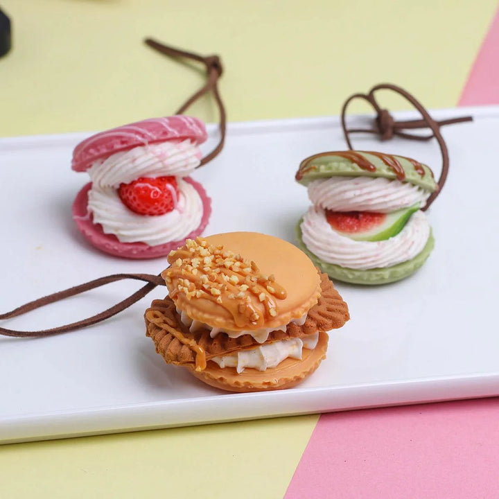 Lisslune | Realistic Dessert Cup Ornaments Set - 1/6PCS Simulation Cake Props for Stunning Photography and Decoration