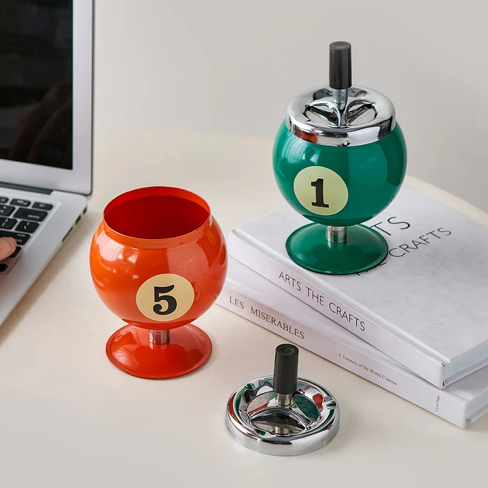 Lisslune | Metal Billiard Ashtray