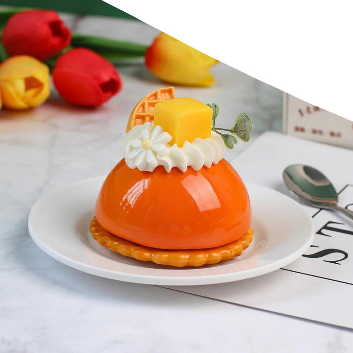 Lisslune | Realistic Artificial Sea Salt Room Cake Model - Ideal for Events, Home Decor, and Restaurant Displays