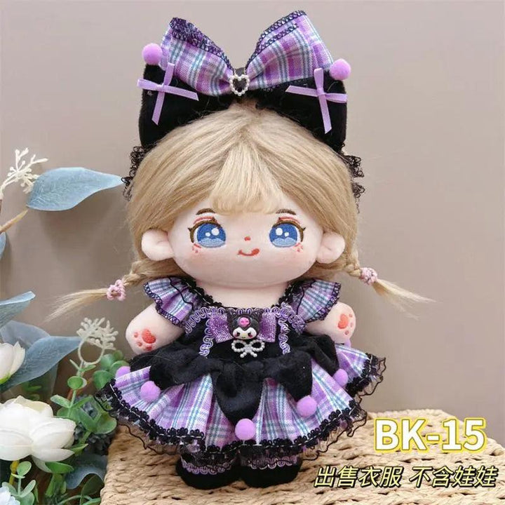 Lisslune | Beautiful Sanrio-inspired Lolita doll outfits for 20 cm dolls - Perfect gift for young fashionistas