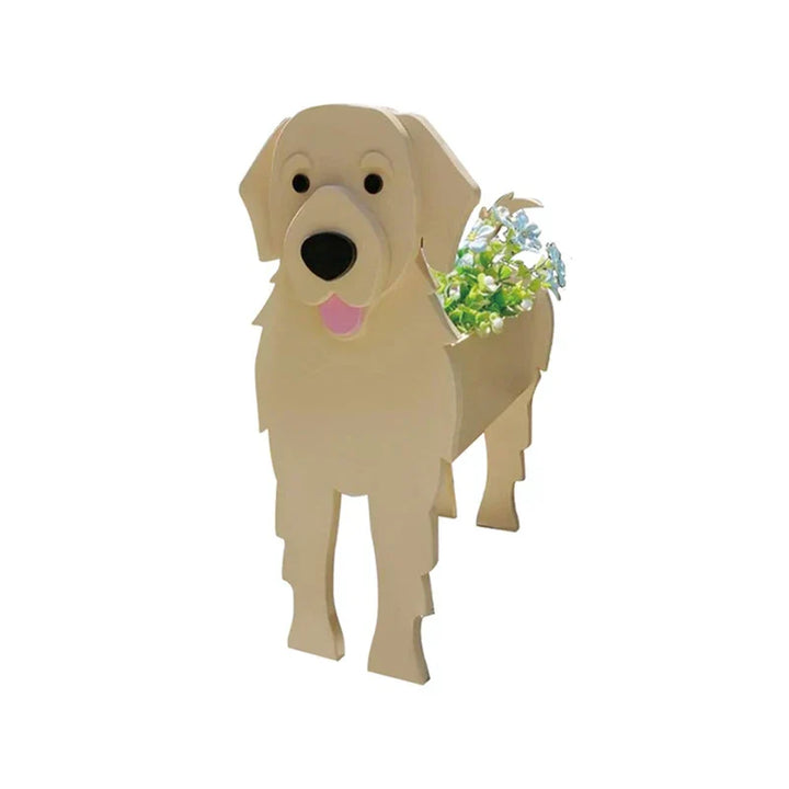 Lisslune | Flower Pot - Pawsome - Dog Plant Container - Various Breeds