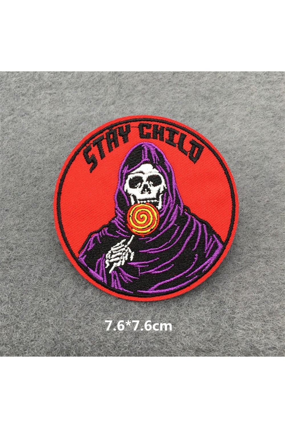 Lisslune | Punk embroidered patch set