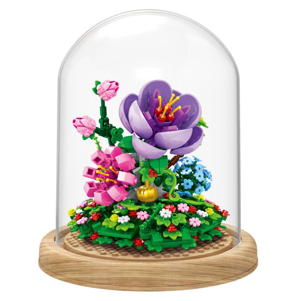 Lisslune | Eternal Orchid Artistry DIY Craft Kit - Create Timeless Flower Arrangements
