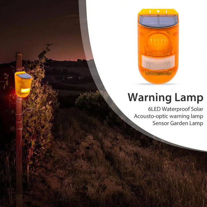 Lisslune | Solar-powered animal repeller with alarm – Effective protection against animals