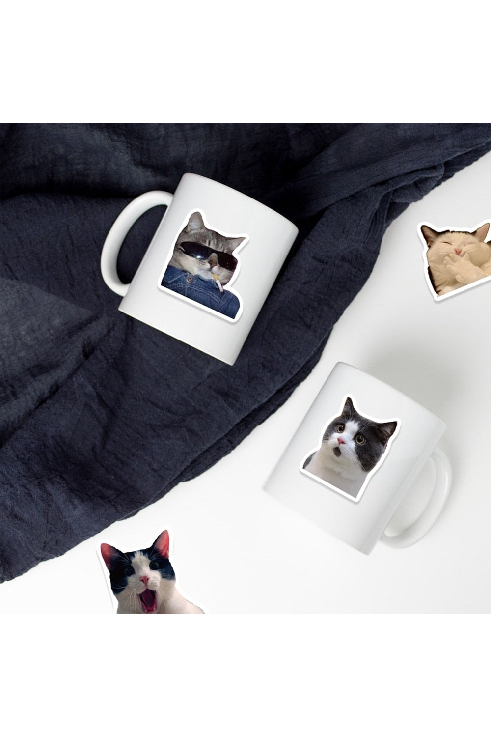 Lisslune | Cat Fun Stickers 50 Pieces