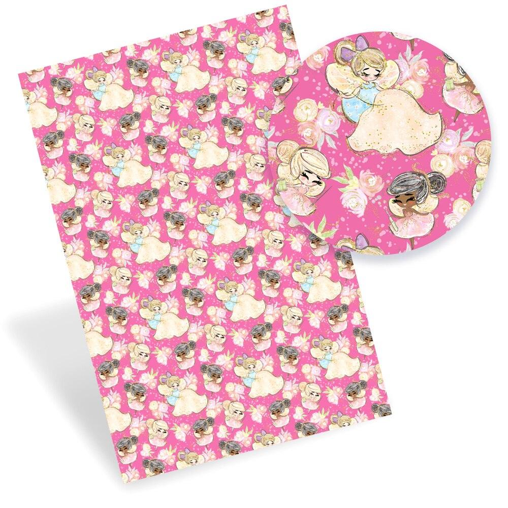 Lisslune | Puppy Pals Synthetic Leather Craft Set with adorable dog prints