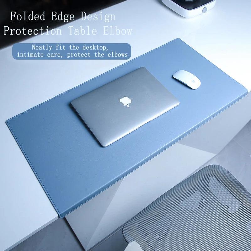 Lisslune | Ergonomic leather mouse pads with elbow and wrist support for improved workplace comfort