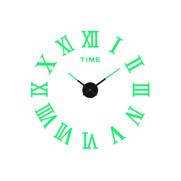Lisslune | 3D Luminous Silent Wall Clock
