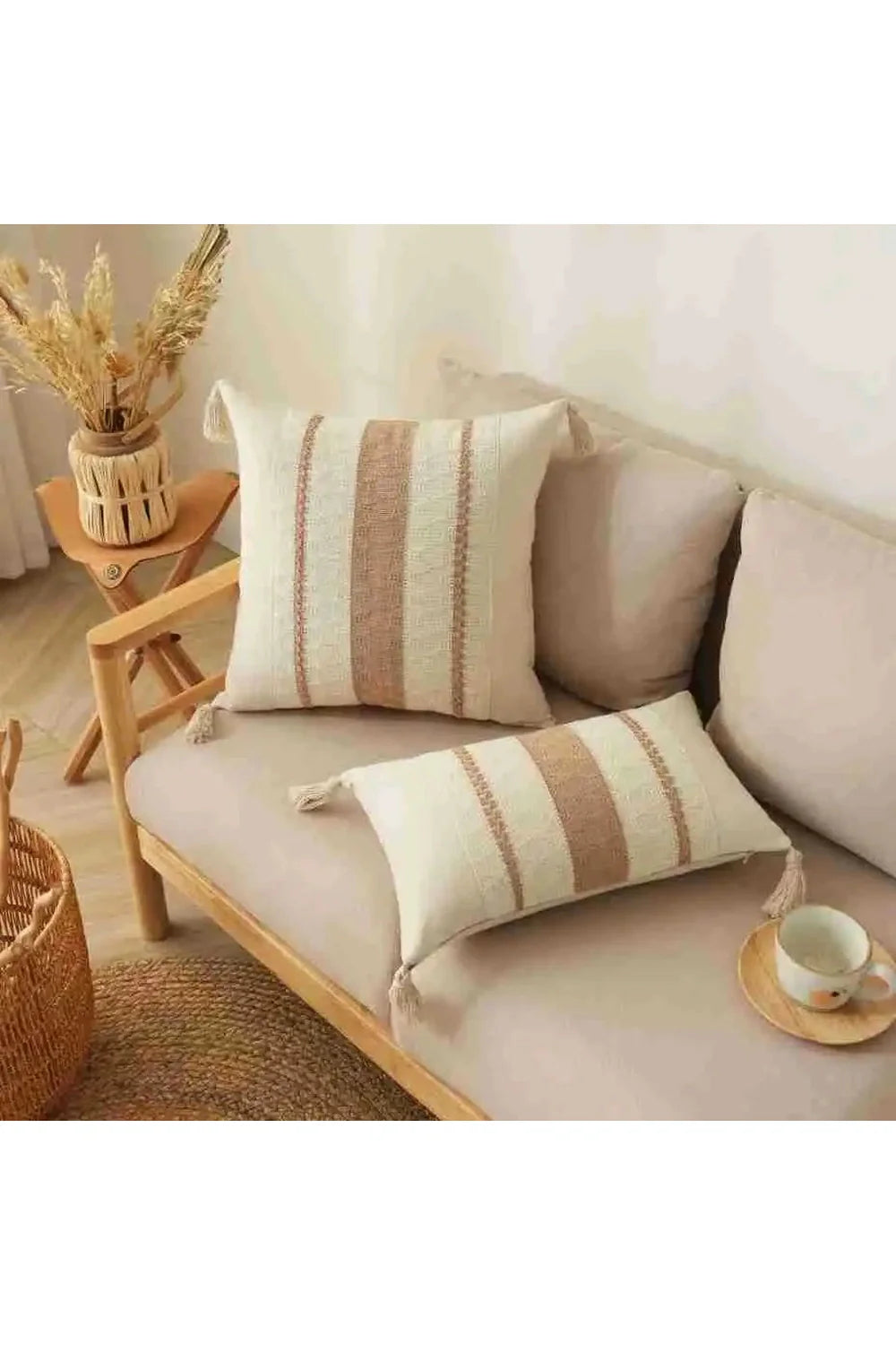 Lisslune | Crochet Tassel Cushion Cover