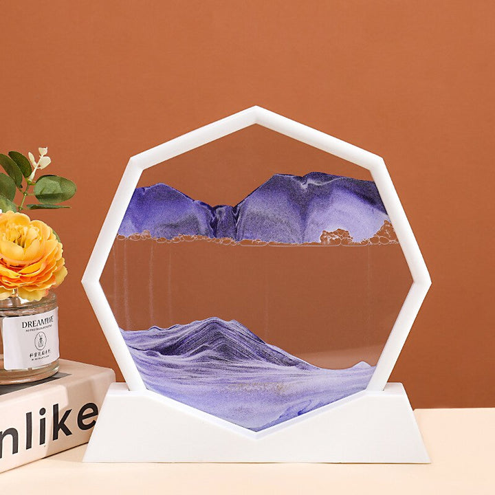 Lisslune | Deep Sea Flowing Hexagon Sand Decor