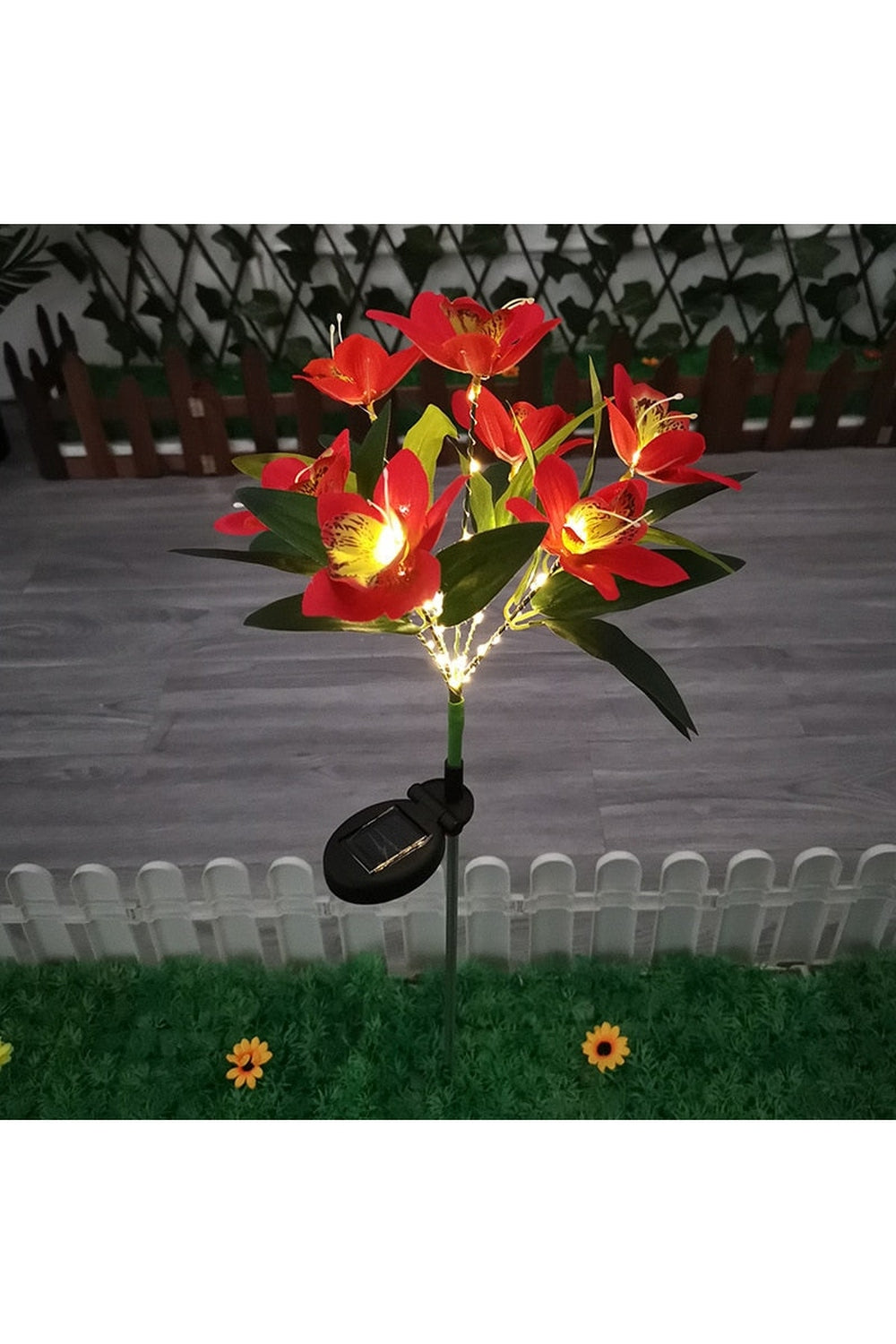 Lisslune | Solar LED Flower Lamp