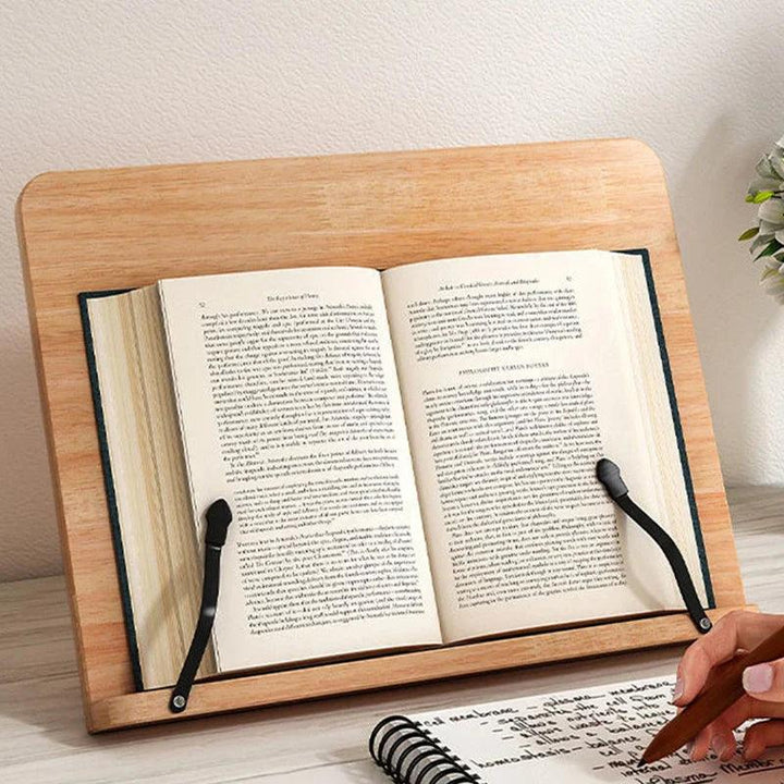 Lisslune | NaturalEase - Wooden Tablet Holder